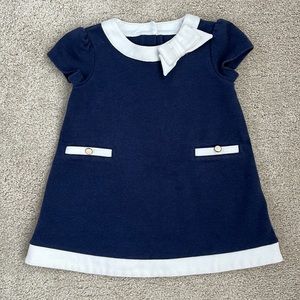 Janie & Jack navy dress